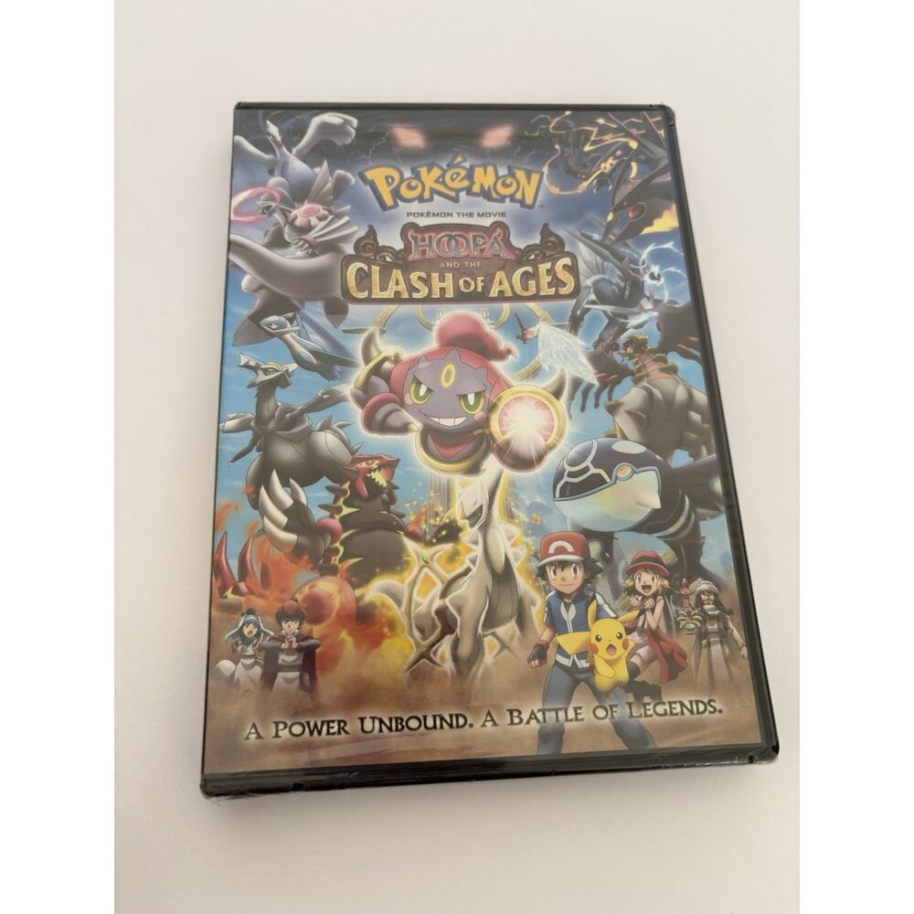 Pokemon the Movie Hoopa & the Clash of Ages DVD NEW